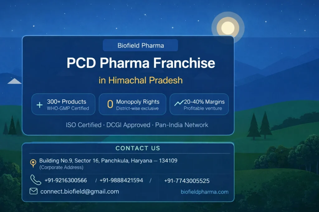 PCD Pharma Franchise in Himachal Pradesh