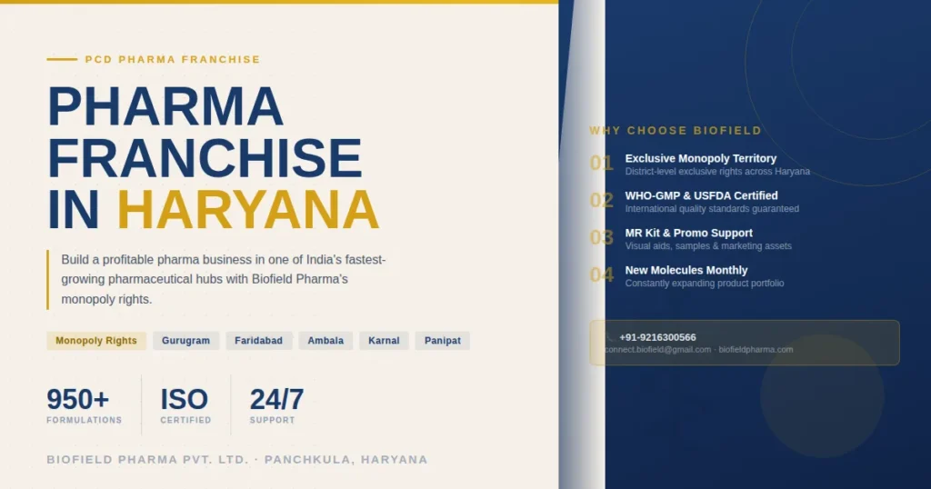 pharma franchise in Haryana