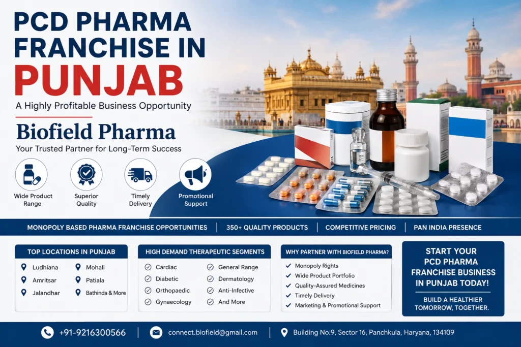 PCD Pharma Franchise in Punjab