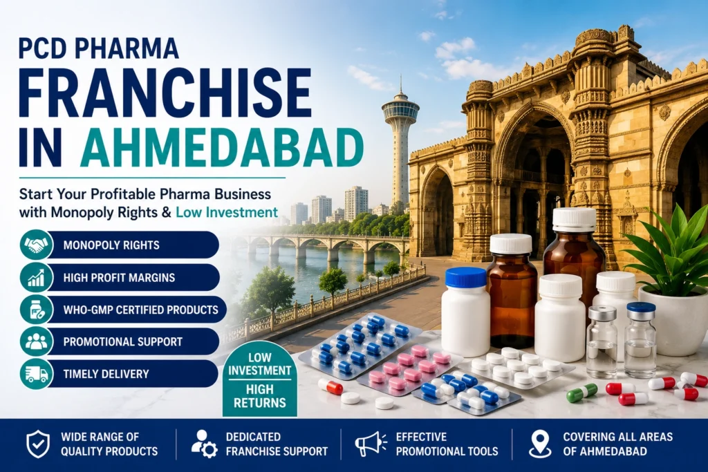 PCD Pharma Franchise Company in Ahmedabad