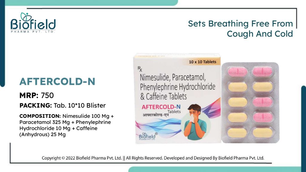 Nimesulide Paracetamol Phenylephrine Caffeine Tablet Manufacturer nimesulide-paracetamol-phenylephrine-caffeine-tablet-manufacturer