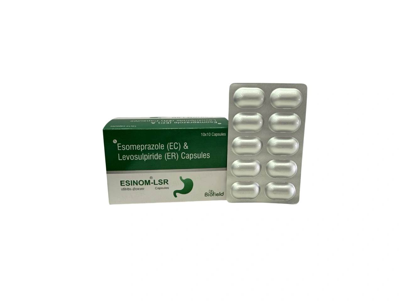 Esomeprazole 40mg and Levosulpiride 75mg Capsules