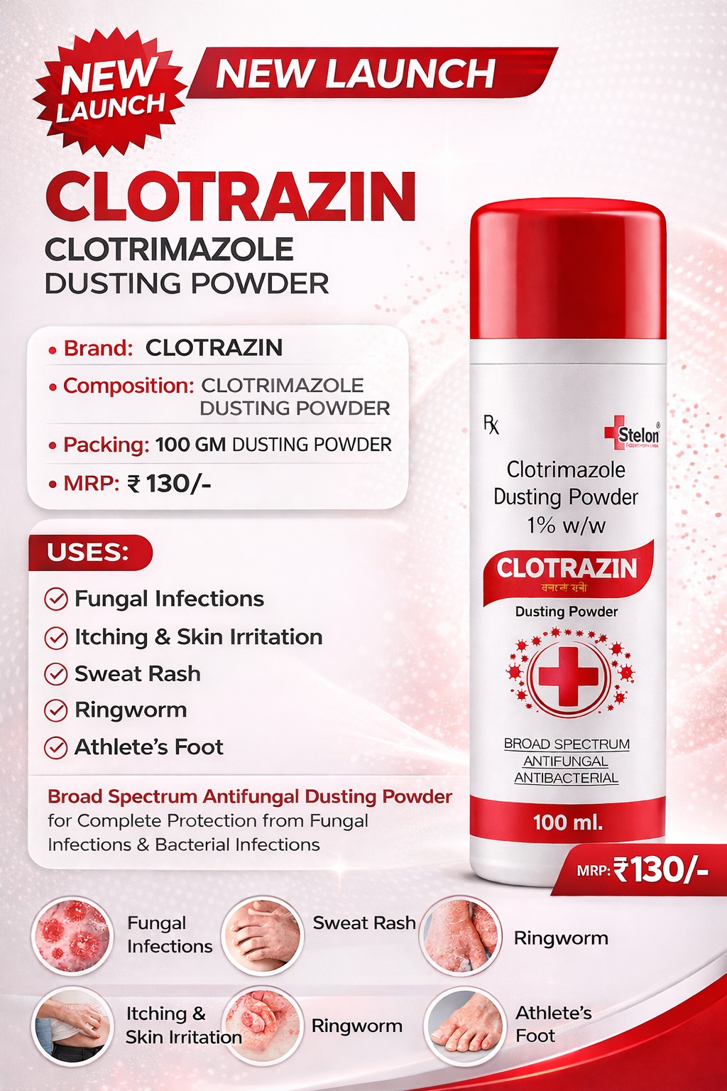 Clotrimazole Dusting Powder
