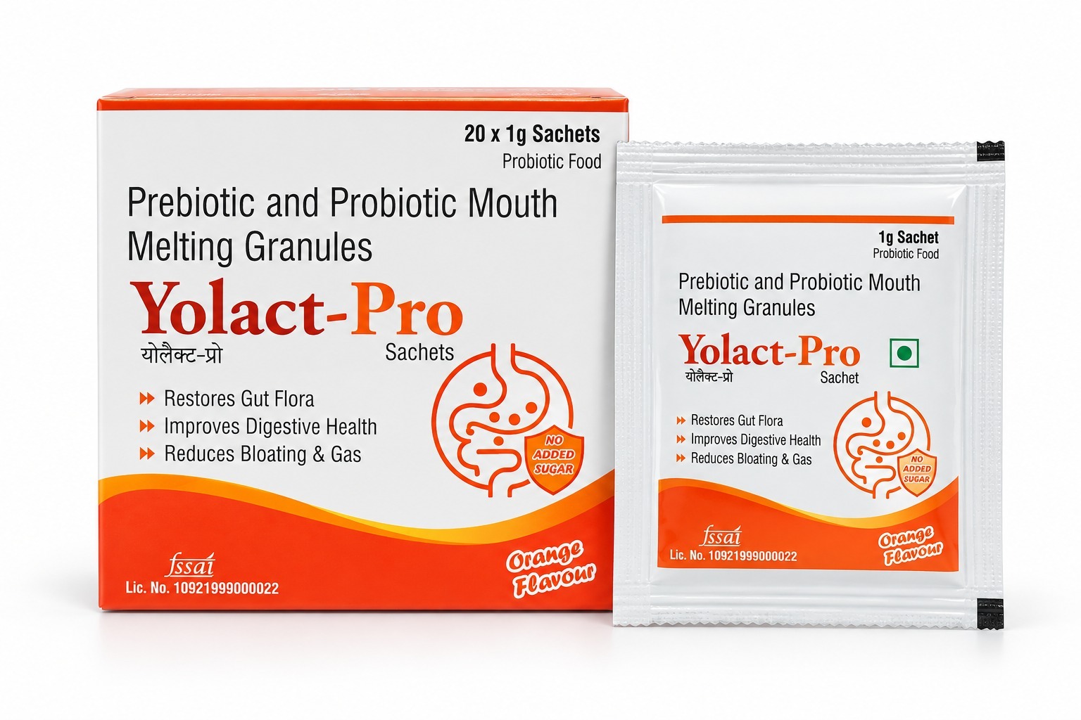 Prebiotic and Probiotic Sachet for PCD